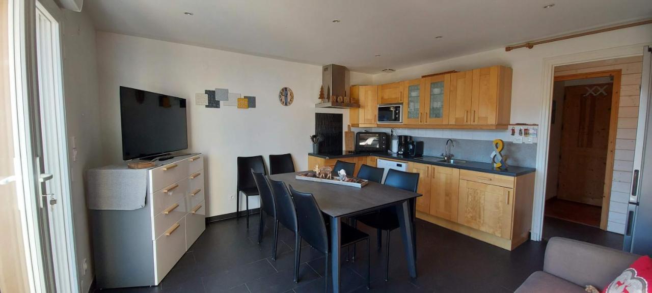 Résidence Campredon - 6 à 8 pers - Linge Inclus - Terrasse 25m2 plein sud - Jardin - Internet - Parking - Navette pied du logement Font-Romeu-Odeillo-Via Exterior foto