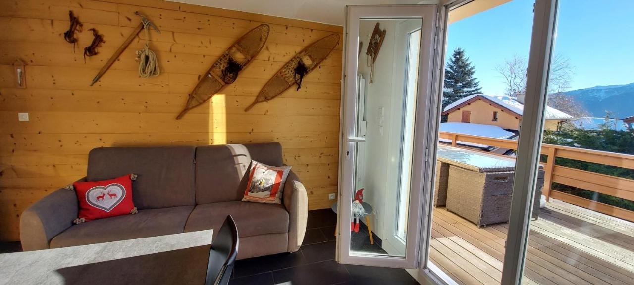 Résidence Campredon - 6 à 8 pers - Linge Inclus - Terrasse 25m2 plein sud - Jardin - Internet - Parking - Navette pied du logement Font-Romeu-Odeillo-Via Exterior foto